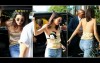 超模Kendall Jenner一下車發現有狗仔  立刻比出她的招牌手勢．．．：好森氣到連「小葡萄」都一起IN惹