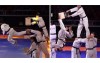 亞洲功夫94狂  南韓跆拳道表演「高空飛踢木片」  外國人當場目瞪口呆
