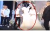 婚禮台上伴娘飛奔新郎親了三秒，全場傻眼！新娘事後發文澄清：他們是哥們啦！