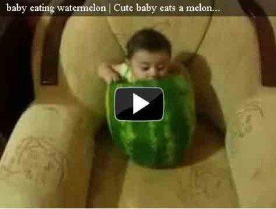 最新的吃西瓜方法