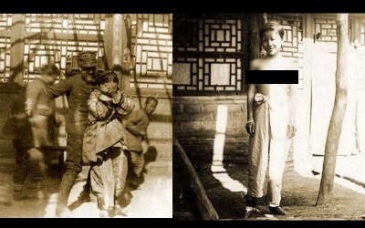 揭密八國聯軍侵入北京時舊照  女性被迫在街頭大玩羞辱Play、拍「上空照」