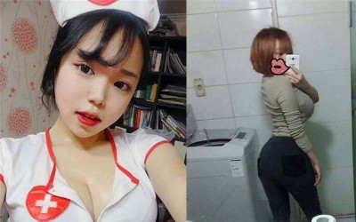 上圍驚人的韓女高中生妹因自拍照尺度太超過慘遭退學  網友瘋傳辣照看得很爽