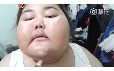 泰國大臉妹自信教人化妝 ，「完妝臉蛋」變這樣…網友看呆了