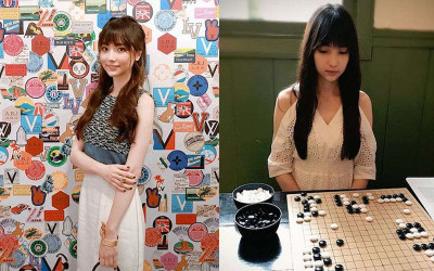 台灣女棋手參加「日本女流棋賽」太正轟動國際  網友熱議：我已經愛上她了