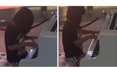 高雄捷運站「小妹妹在玩琴」以為在亂彈，仔細一聽「原來是世界名曲」驚豔的鋼琴演奏