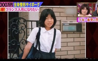 這位日本妹因嫌亞洲臉孔，狂整50次將自己變成法國洋娃娃！整到連親媽都認不出來！