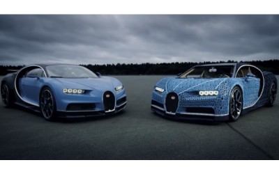 耗時半年....100萬塊樂高組成超狂Bugatti Chiron   開上路也沒問題  最高時速讓人驚呆