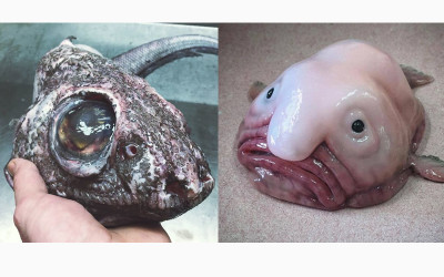 俄羅斯漁民撈到深海奇特生物  電影裡才有的超現實物種震驚網友：海底真有異形