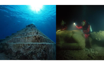 台灣宜蘭外海驚見「海底金字塔」？專家判斷巨大石像後證實：古馬雅文明遺跡！
