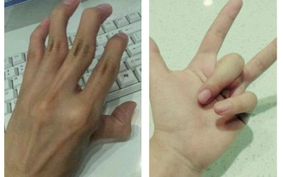 這八個看似簡單的「手指極限運動」只有1％的人能做得到！網友：我第三個就放棄了！