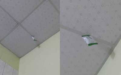 農曆七月驚見一包零食吊掛在天花板上，他疑惑「沒老鼠阿」...結局竟讓網友都笑了！