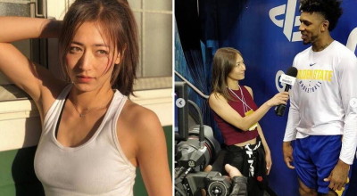 日本第一美臀！NBA最美女記者「宮河麻耶」引起網友討論：這身材顏值真的是太犯規了！